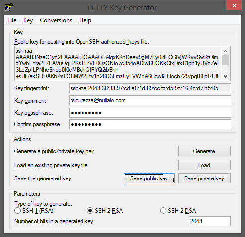 Putty key generator download for mac